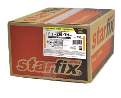 Starfix Kołek do styropianu i do wełny z trzpieniem metalowym niezalanym  LEH 10×260/ W PTN – 100 szt.