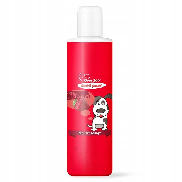 OVER ZOO Szampon 200ml Truskawka